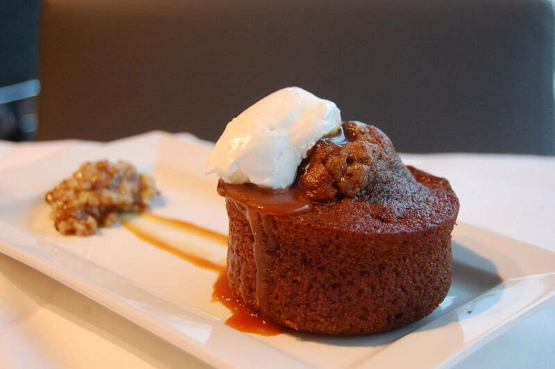 Sticky toffee pudding