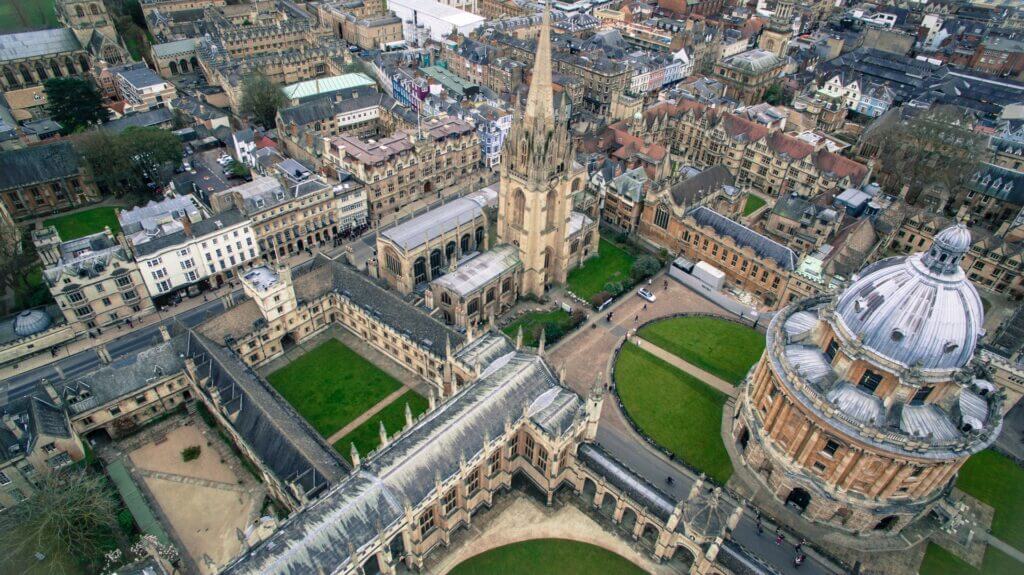Oxford, the city of dreaming spires.