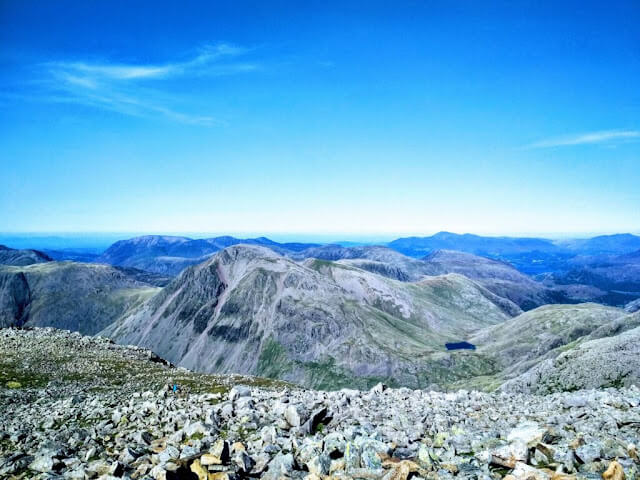 Picturesque scafell pike