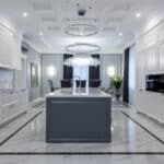Kitchen with white walls-how to manifest things in your life