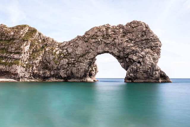 Durdle door during the day
