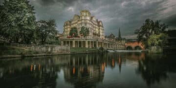 Bath city, england