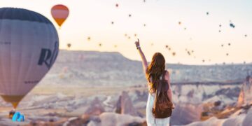 Woman with a backpack-why is confidence silent and insecurities loud?